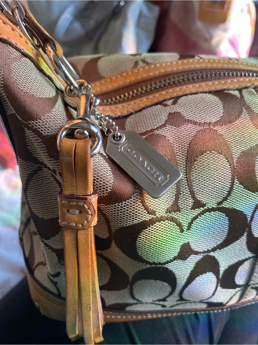 Coach East West Duffle shoulder bag
